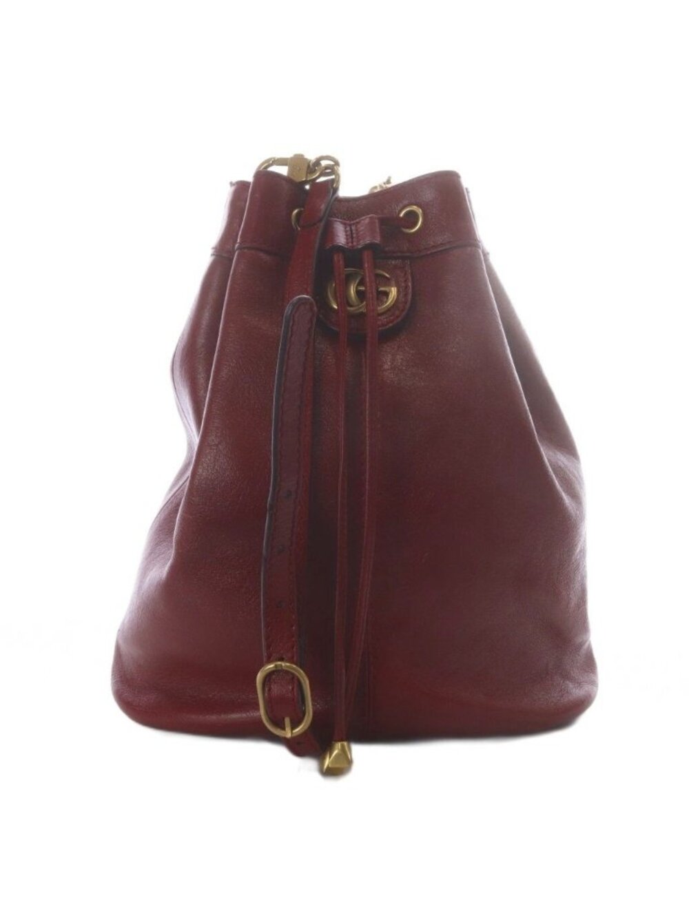 Gucci GG Marmont Shoulder Bag Backpack Drawstring Leather